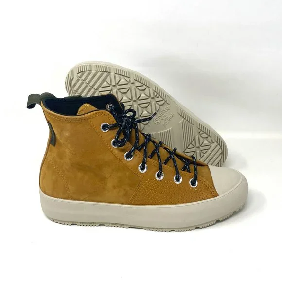 Converse Chuck 70 EXPlore WP HI Wheat Nubuck Sneakers Brown Men's Size 171438C - Picture 7 of 8